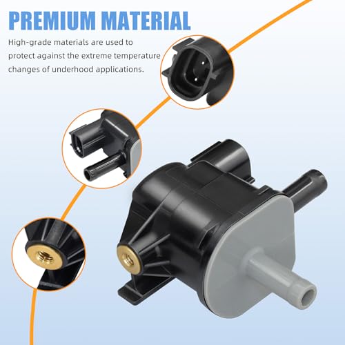 Sorello Vapor Canister Purge Valve Solenoid Compatible with Lexus ES350 GS350 for Pontiac for Scion for Toyota for L4 V6 V8 Engine - Replace 136200-7010 90910-12276 90910-TC001 - Image 2