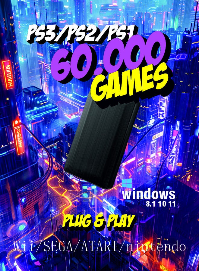 Retro games 60.000 games for Windows 8.10.11 