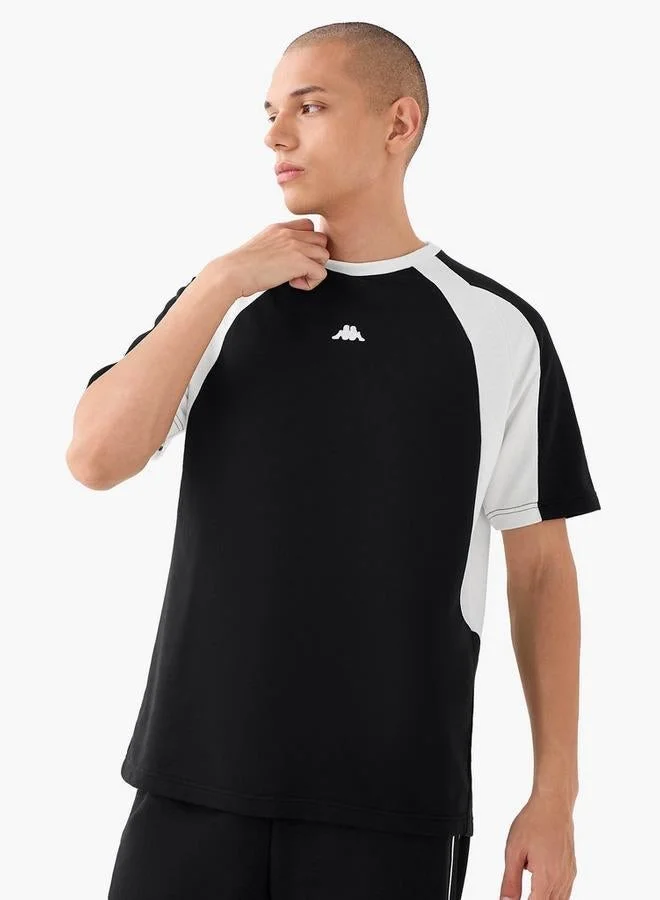 Kappa Kappa Colourblock T-shirt with Raglan Sleeves