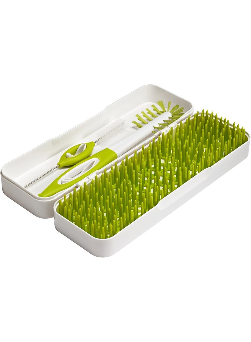 Boon Travel Silicone Drying Rack, Green & White, Multi, B11015A - Image 2