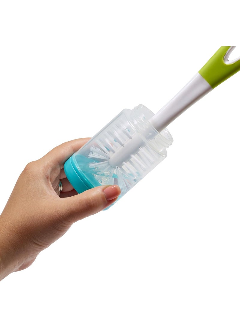 Boon Travel Silicone Drying Rack, Green & White, Multi, B11015A - Image 4