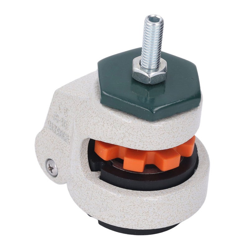 Leveling Stem Caster 40mm Outer Diameter M8 Thread Rod Rubber Base Adjustable Height Leveling Machine Stem Caste - Image 1