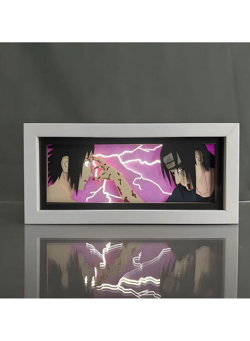 KUYING New Naruto Atmosphere Handmade Paper Carving Lamp 