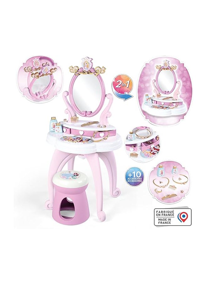 Smoby طاولة تزيين أميرات ديزني 2 في 1  - Image 2