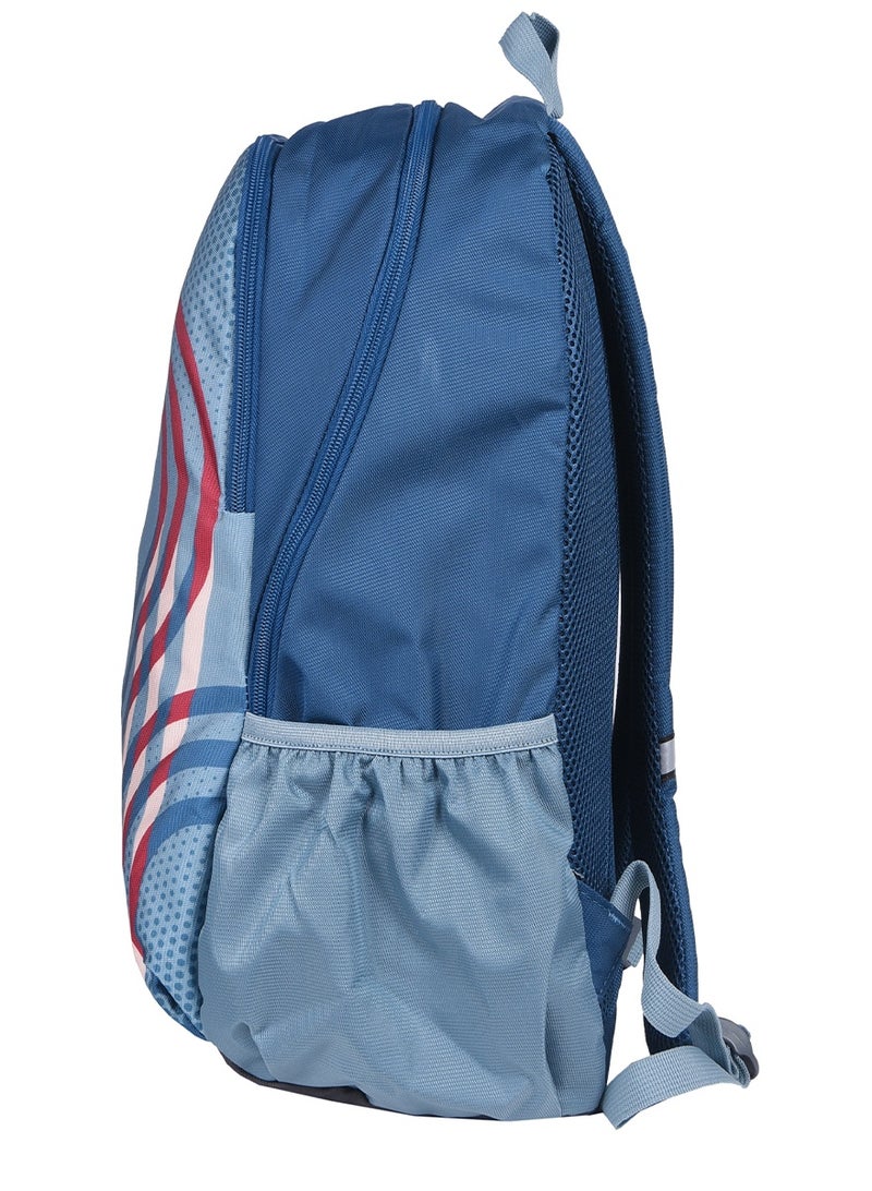 AMERICAN TOURISTER Aleo Backpack Polyester 20L Capacity, 15.6" Laptop Compartment, Teal|Front Zipper Pocket|Spacious Interior|Lightweight & Durable|Adjustable Shoulder Strap - 1 Year Global Warranty - Image 5