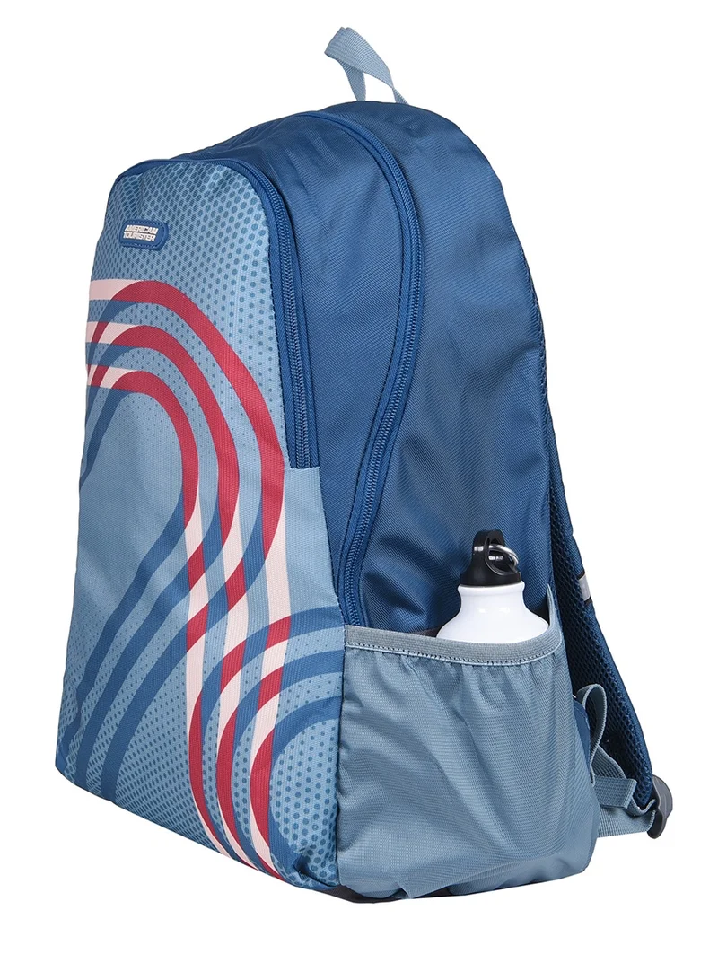 American Tourister Blue Aleo Backpack Polyester 20L Capacity, 15.6" Laptop Compartment, Teal|Front Zipper Pocket|Spacious Interior|Lightweight & Durable|Adjustable Shoulder Strap - 1 Year Global Warranty  | Best Price UAE