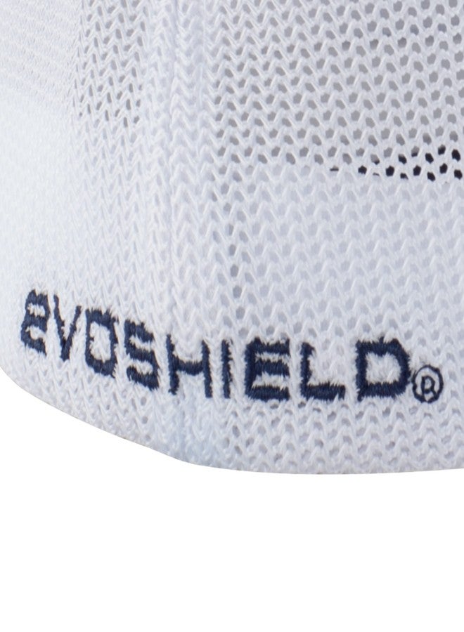 إيفو شيلد قبعة سائق الشاحنة EvoShield USA Logo Flexfit، لون كحلي - مقاس كبير/كبير جدًا - Image 4