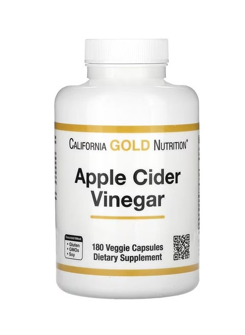 Apple Cider Vinegar 180 Veggie Capsules