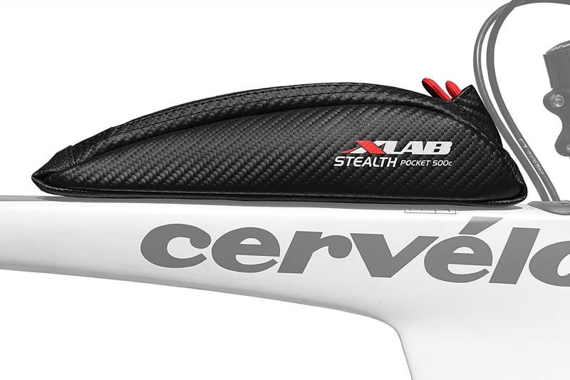 XLAB Stealth Pocket 500 C – Bolt Mounted Aerodynamic Top Tube Bag for Triathlon and Gravel Bikes - Image 2