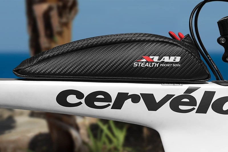 XLAB Stealth Pocket 500 C – Bolt Mounted Aerodynamic Top Tube Bag for Triathlon and Gravel Bikes - Image 4