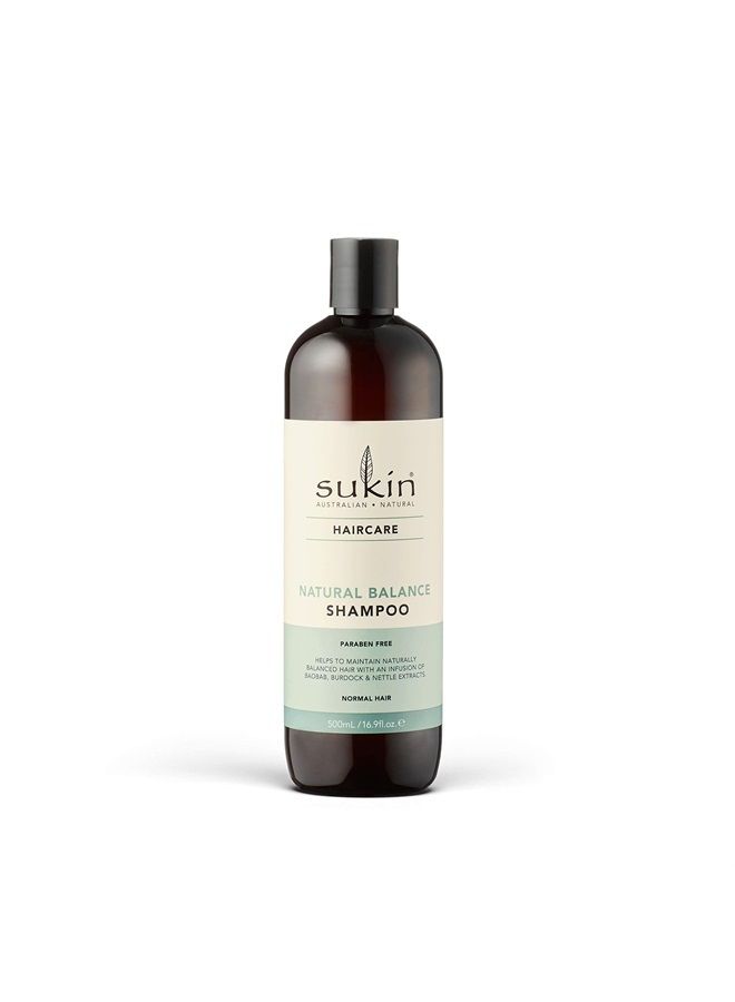Sukin شامبو التوازن الطبيعي، للشعر العادي، 16.9 أونصة سائلة (500 مل) - Image 1