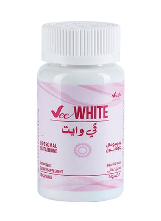 30 Capsules Vee White - pzsku/Z52E0A56B75B67D1D434FZ/45/_/1703770888/23fef353-e843-4c8e-b472-012d7d819e92