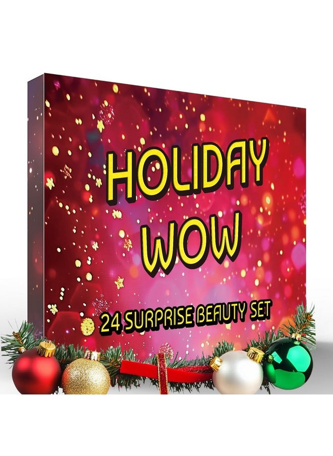 SEWOG SEWOG Makeup Advent Calendar 2024 for Teens Girls 24 Days Christmas Countdown Calendar Individually Boxed Makeup Gift Set, for Teenagers, Daughters and Girls Xmas Gift  - Image 1