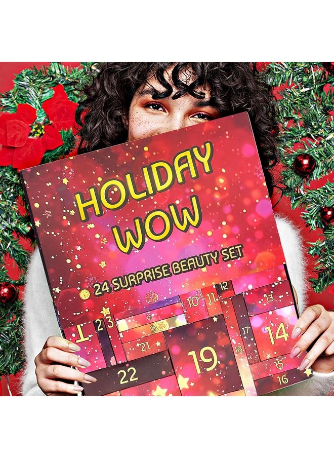 SEWOG SEWOG Makeup Advent Calendar 2024 for Teens Girls 24 Days Christmas Countdown Calendar Individually Boxed Makeup Gift Set, for Teenagers, Daughters and Girls Xmas Gift  - Image 2