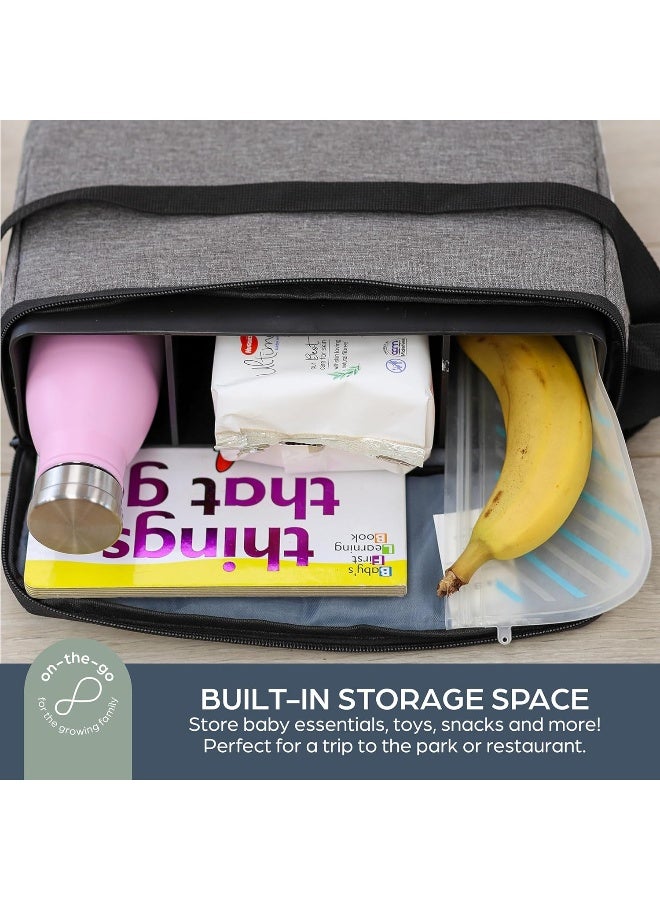 دريم بيبي Dreambaby Grab 'n Go Travel Booster Seat - with Adjustable Securing Straps - Image 3