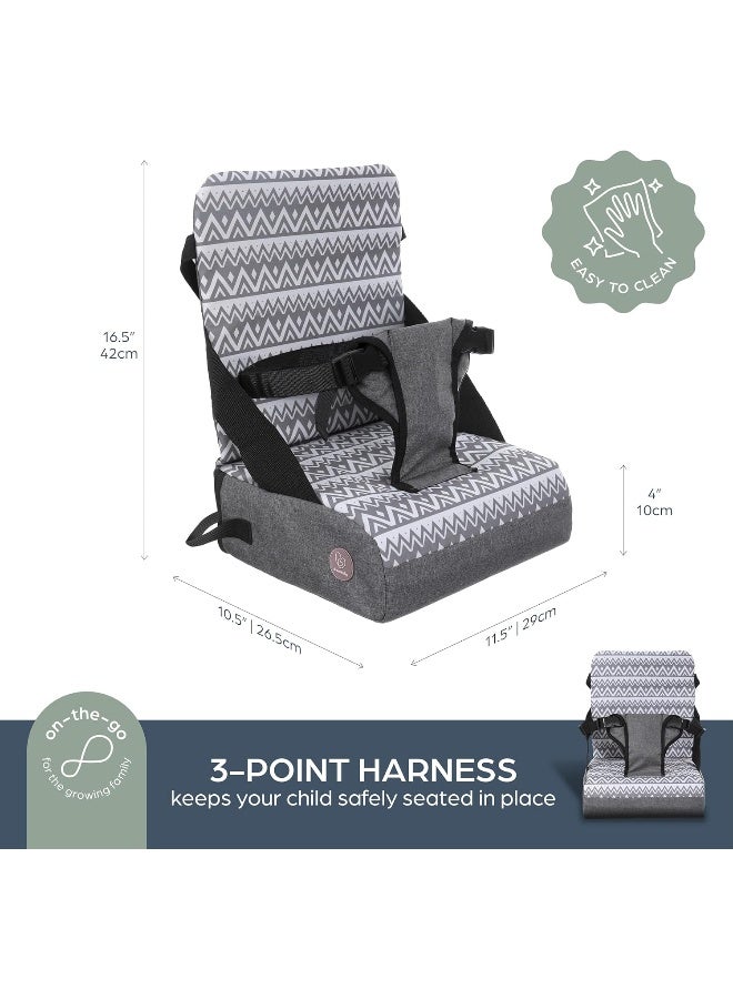 دريم بيبي Dreambaby Grab 'n Go Travel Booster Seat - with Adjustable Securing Straps - Image 5