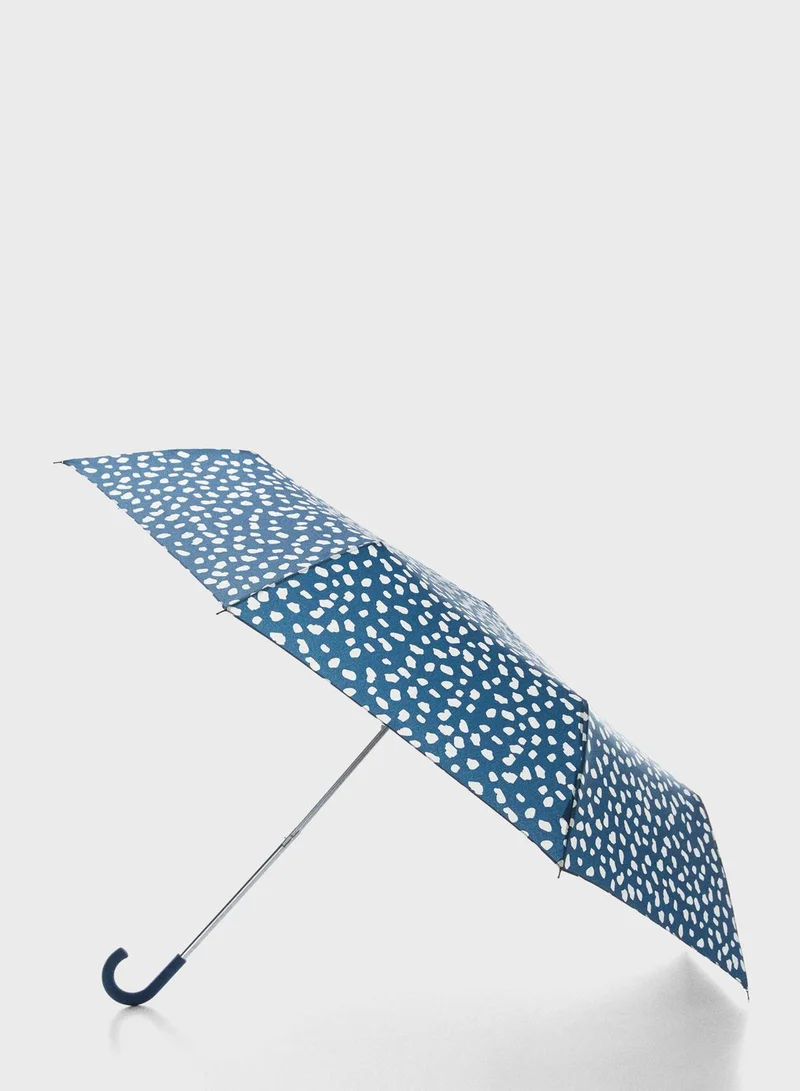 MANGO Printed Folding  Umbrella