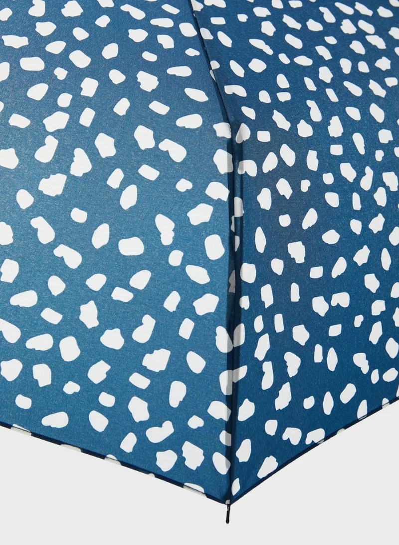 MANGO Printed Folding  Umbrella