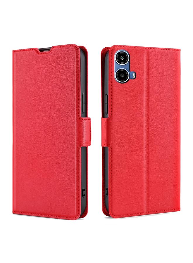S-TOP Case For Motorola Moto G34 5G Ultra-thin Voltage Side Buckle Horizontal Flip Leather Phone Case - Image 1