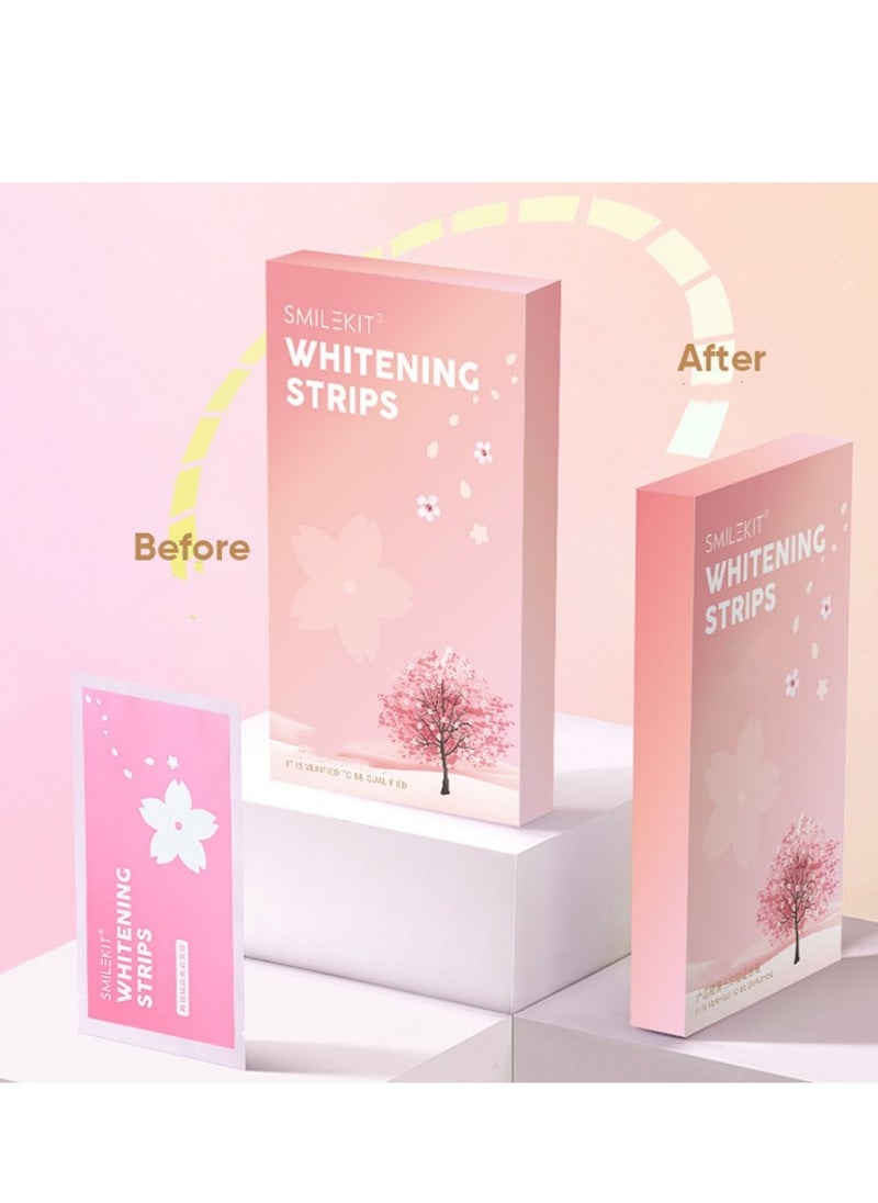 14 Pcs Sakura Teeth Whitening Strips ，Advanced Fast Effective 3 Days Significant Whitening Portable Comfortable Easy to Use  and Effective Stains Removal，Remove Dental Plaque. ﻿ - pzsku/Z52E1063DD3682388B170Z/45/_/1713319367/11696696-5a7d-4775-ba1f-bd59f10c6f4e