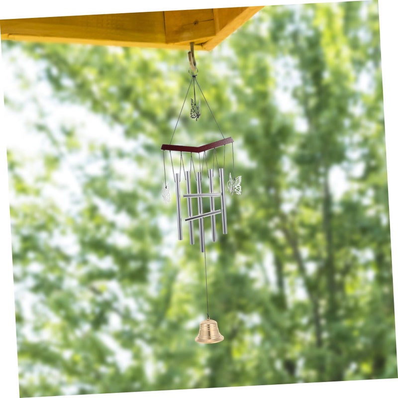 2 Pcs Sound Hanging Bells Metal Wind Chimes for Indoor Outdoor Home Decor Craft Serenity - Image 5
