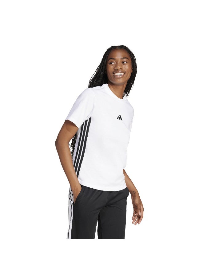 Adidas Essentials 3-Stripes Cotton T-Shirt - Image 4