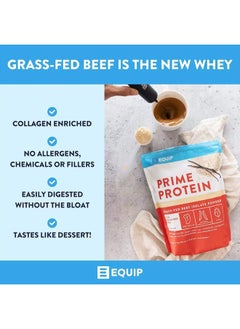 Foods Prime Protein Powder | Clean, Grass Fed Beef Protein Isolate | Carnivore Protein Powder | Paleo, Keto Friendly | Gluten, Dairy Free | Helps Build & Repair Tissue | 30 Servings, Vanilla - pzsku/Z52E13562583523C95014Z/45/_/1731412382/fd54c131-704a-4384-8a08-d465de10a6d0