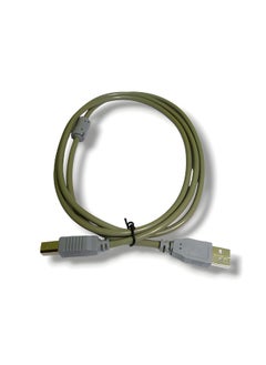 Generic USB 2.0 Printer Cable for Connecting Printers to Computers or Laptops, 1.5m, Grey  - Image 2