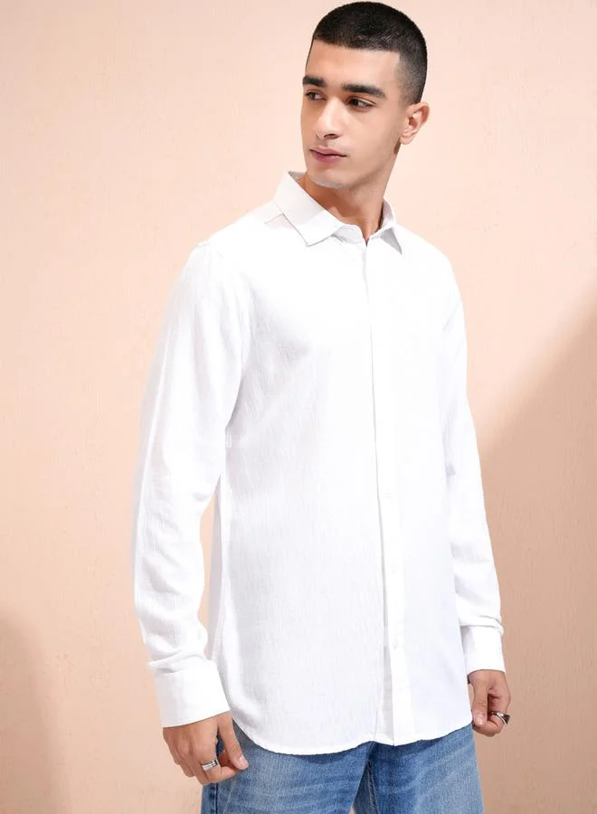 هاي لاندر قميص بياقة بقصة عادية من ستايلي