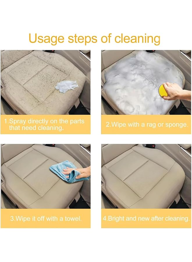 Generic Multi-Purpose Foam Cleaner & Shine, Use On Car Interior, Furniture, Carpet, Kitchen, Shoes, X99-577, 600Ml  - Image 4
