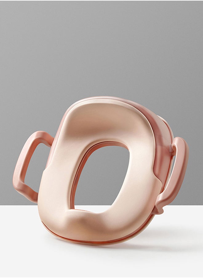 Babycare Babycare - Kids Potty Seat, Pearl Powder Pink, BPA-Free, Non-Toxic, Comfortable Design, Easy to Clean, Secure Fit, Slip-Resistant, Ideal for Potty Training, Safe for Toddlers, Durable and Portable  - Image 2