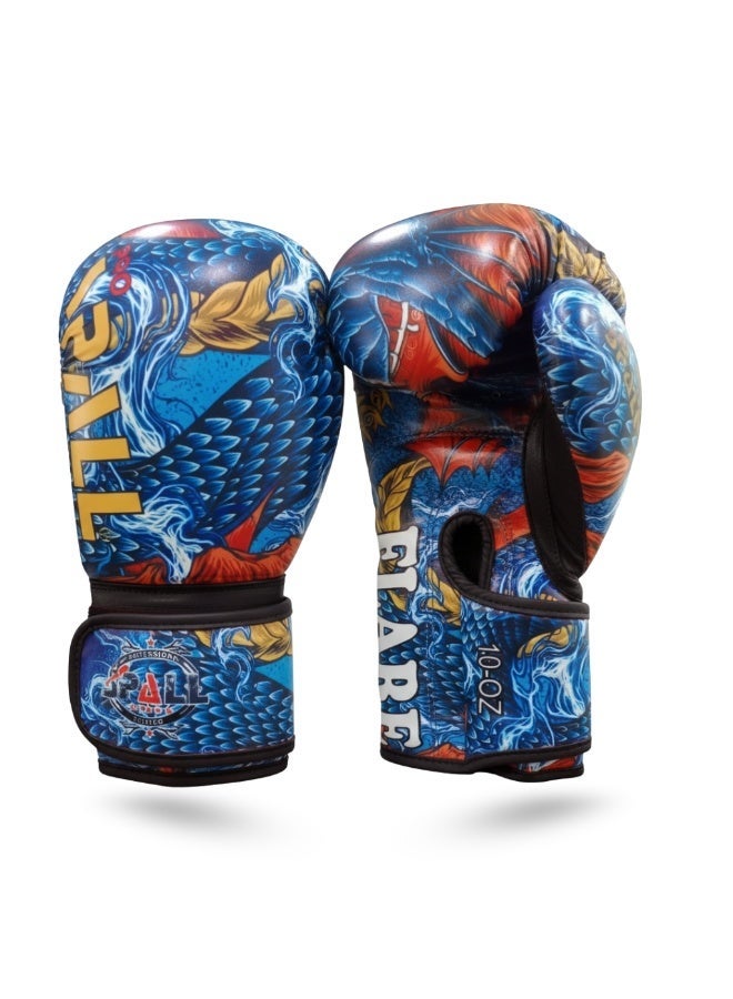 Spall Boxing Gloves for Training and Sparring – Professional PU Leather Gloves for Boxing, Kickboxing, and Muay Thai – Sizes 6oz to 14oz - Image 1