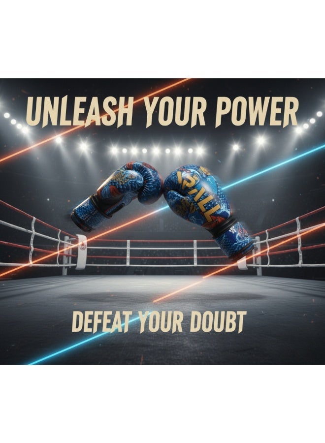 Spall Boxing Gloves for Training and Sparring – Professional PU Leather Gloves for Boxing, Kickboxing, and Muay Thai – Sizes 6oz to 14oz - Image 3