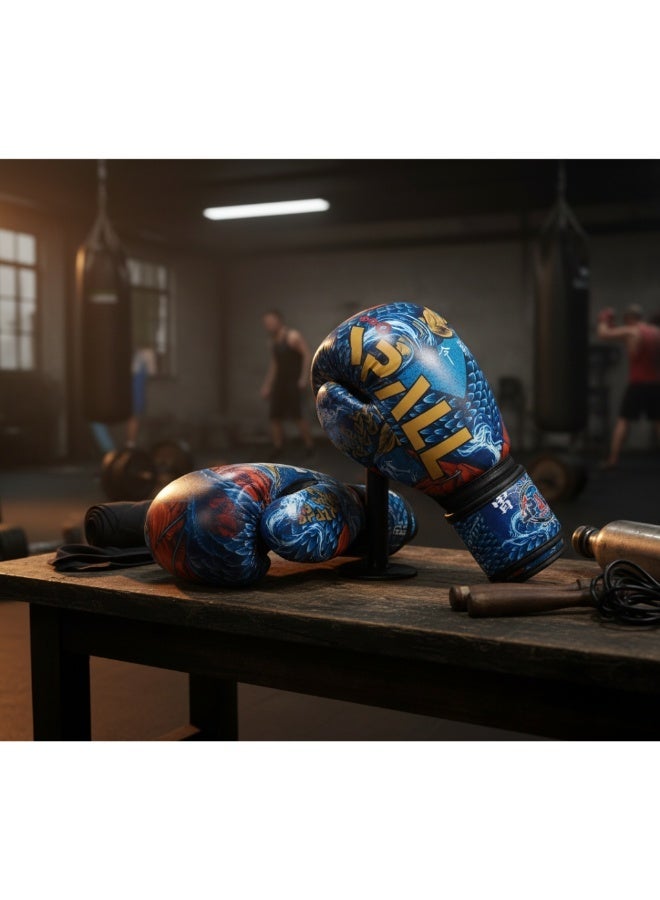 Spall Boxing Gloves for Training and Sparring – Professional PU Leather Gloves for Boxing, Kickboxing, and Muay Thai – Sizes 6oz to 14oz - Image 4