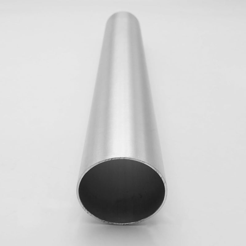 AC PERFORMANCE أنبوب إدخال الهواء من الألمنيوم المستقيم بقطر خارجي 1.75" (45 مم) ، تشطيب مصقول - Image 3