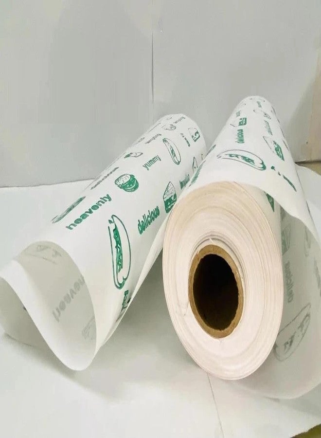 DITYAM wrap لفة ورق خبز وتغليف صديقة للبيئة مع ورق زبدة فاخر غير لاصق وآمن للاستخدام في الفرن، 50 متر - Image 1