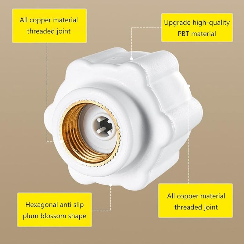 قطعتان من أجزاء الأجهزة المنزلية للمطبخ مقاومة للصدمات، قسم كهربائي للحائط لسخان الماء، ثرموبايل، اللون أ - Image 3