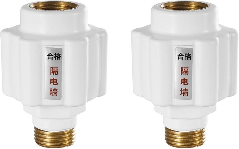 قطعتان من أجزاء الأجهزة المنزلية للمطبخ مقاومة للصدمات، قسم كهربائي للحائط لسخان الماء، ثرموبايل، اللون أ - Image 1