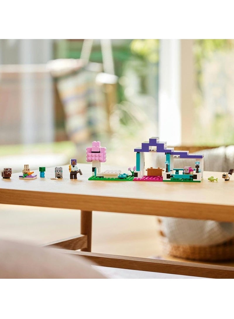 LEGO LEGO Minecraft The Animal Sanctuary 21253 Building Blocks Toy Set (206 Pieces)  - Image 4