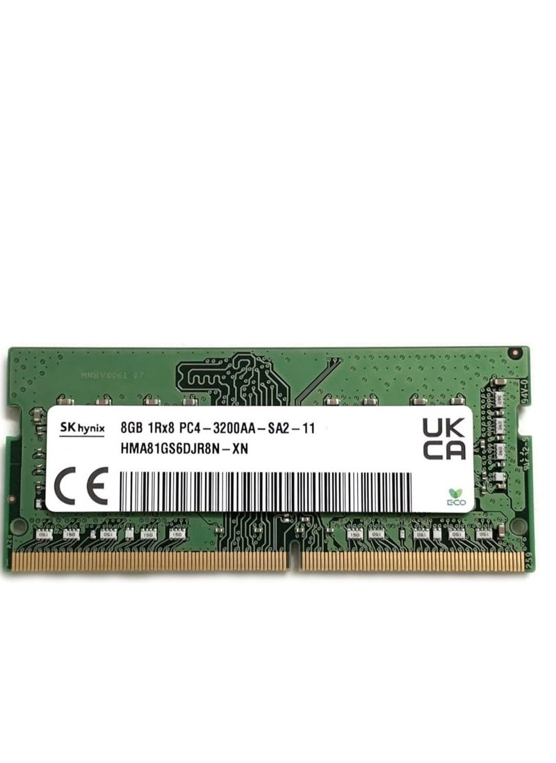 Generic DDR4 SODIMM Laptop RAM Memory 3200MHz 8GB SO-DIMM PC4 1Rx8 Memory for Dell HP Lenovo Laptop and Other Systems  - Image 1