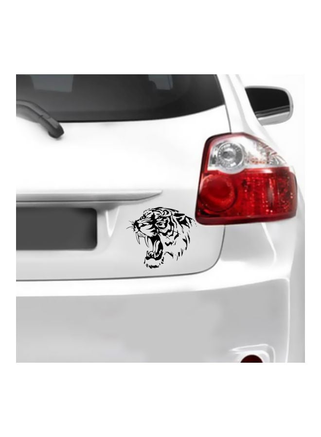 Tiger Head Reflective Car Sticker - Image 2