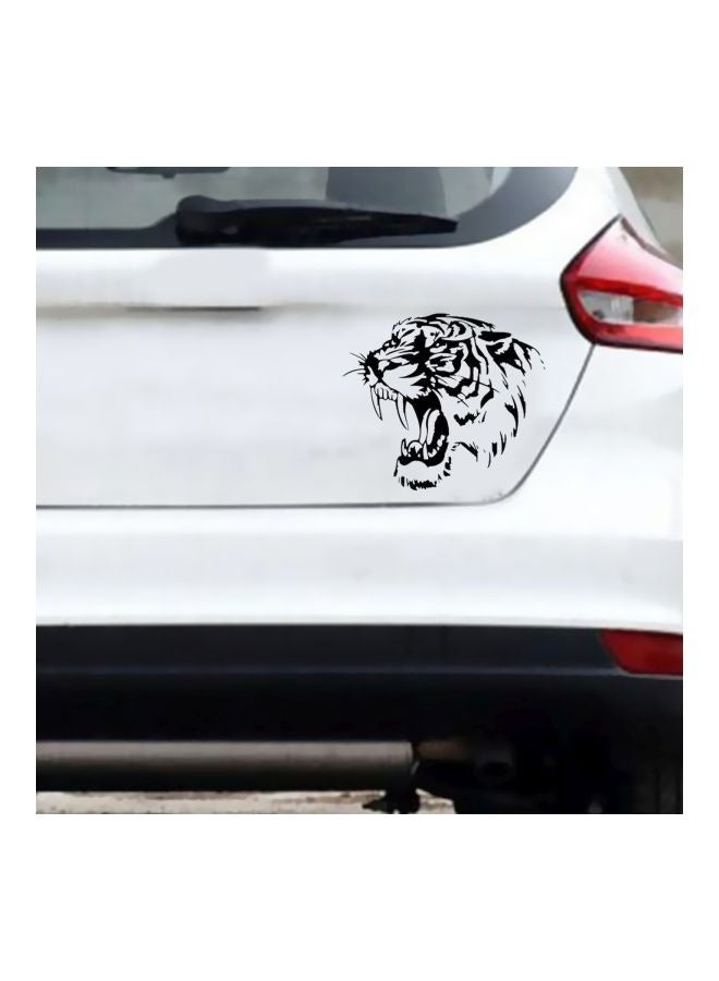 Tiger Head Reflective Car Sticker - Image 3