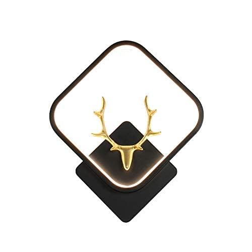 Lumina Black Body Home Decore Led Fancy Wall Light,Night Lamp,Decorative Lamp,Wall Hanging Lights for Bedroom,Living Room, 3 Color Changing-Warm White, White and Natural White (Square) - Image 3