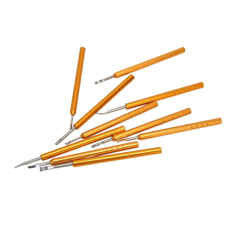 klarako 10pcs Watch Hand Remover Kit, Lever Type Puller Watch Tool Professional Watch Tools for Home Use Business Use Watchmakers Reparing - Image 5