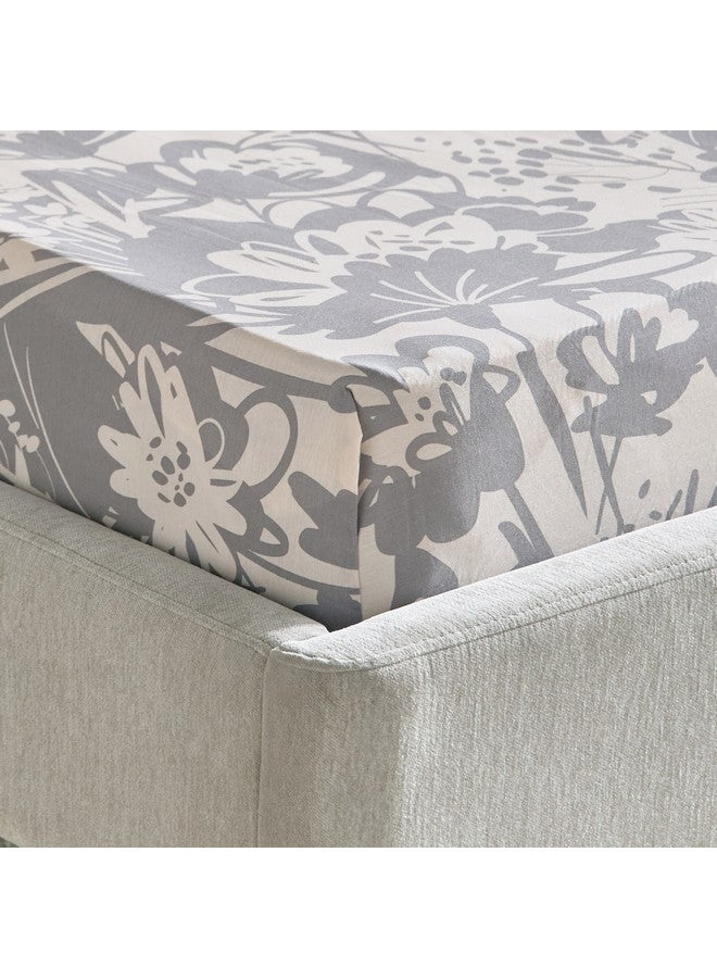 Home Box Aurora Heya Printed Cotton Twin Fitted Sheet 200 x 33 x 120 cm - Image 4
