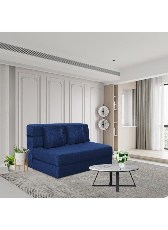 Convertible Sofa Bed with Pillows - Image 2