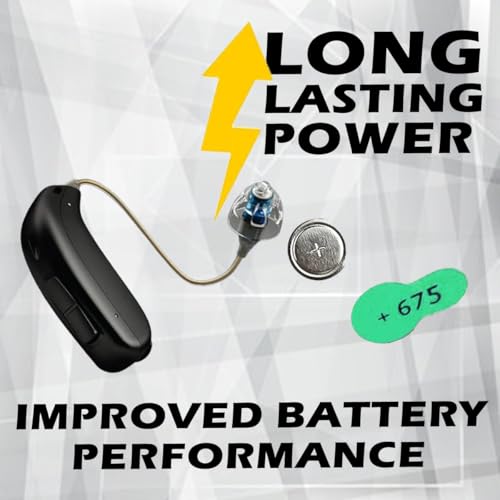 ZeniPower Size 675 Mercury Free 1.45V Hearing Aid Batteries Zinc Air (60 Batteries) - Image 5