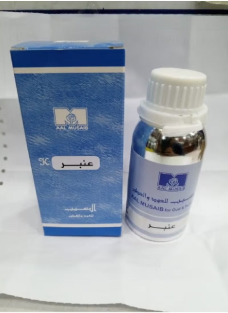 آل مسيب عطر زيتي عنبر مركز 100مل 