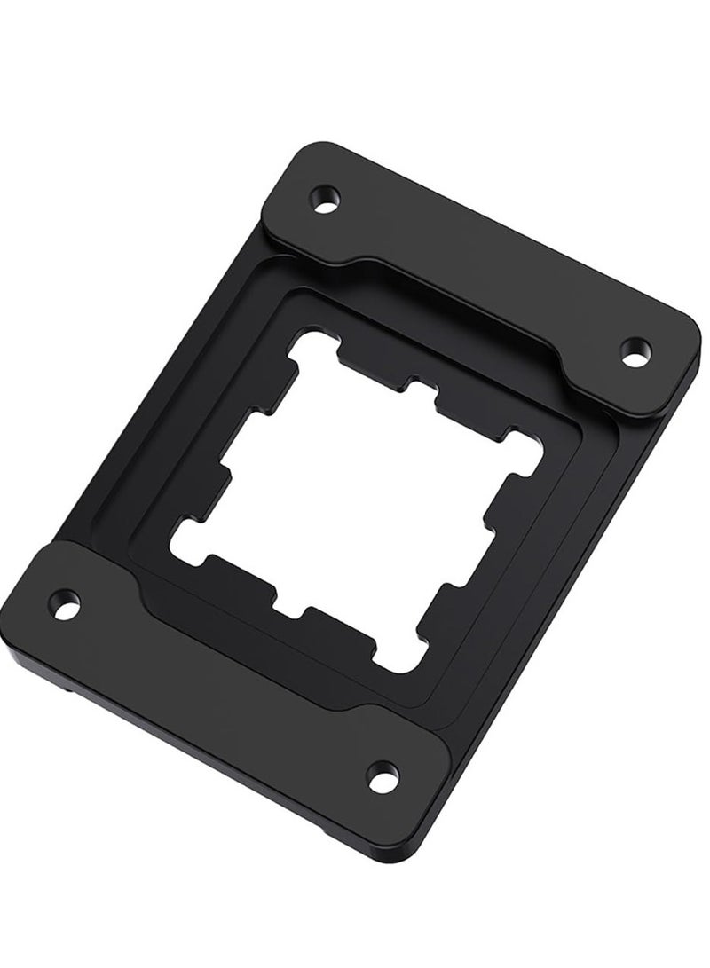 حامل وحدة المعالجة المركزية AM5 من ASF-Black، إطار تثبيت تصحيحي مضاد للانحناء، مثبت AM5 ثابت غير قابل للعلامات، إطار اتصال AM5 مضاد للانحناء، مبرد وحدة المعالجة المركزية القياسي - Image 3