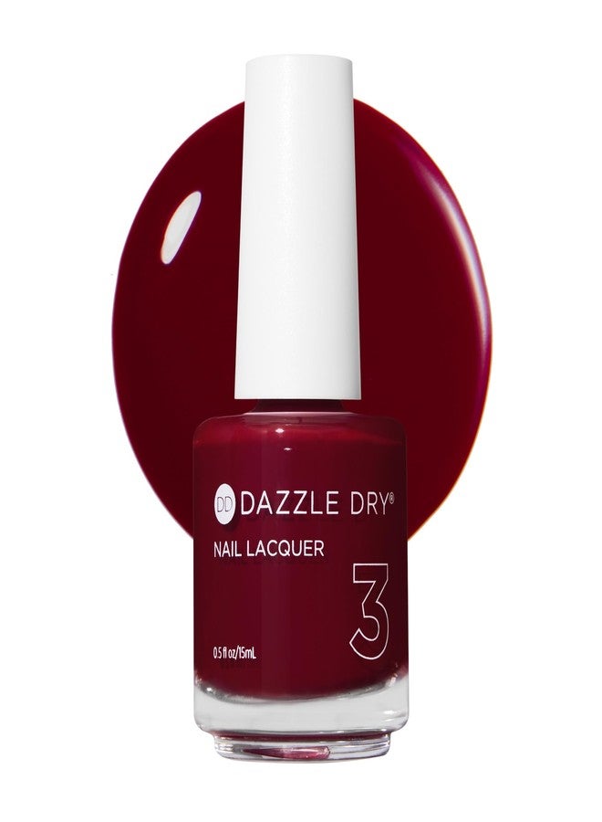 Dazzle Dry Full System Kit - Fast Track Cherry - A classic cherry red with blue undertones. Full coverage cream. (5 Piece Kit) - Image 4
